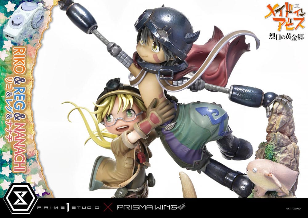 Made in Abyss Statue Riko, Reg &amp; Manachi 27 cm