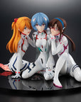 Evangelion: 3.0+1.0 Thrice Upon a Time PVC Statue 1/8 Asuka/Rei/Mari: Newtype Cover Ver.