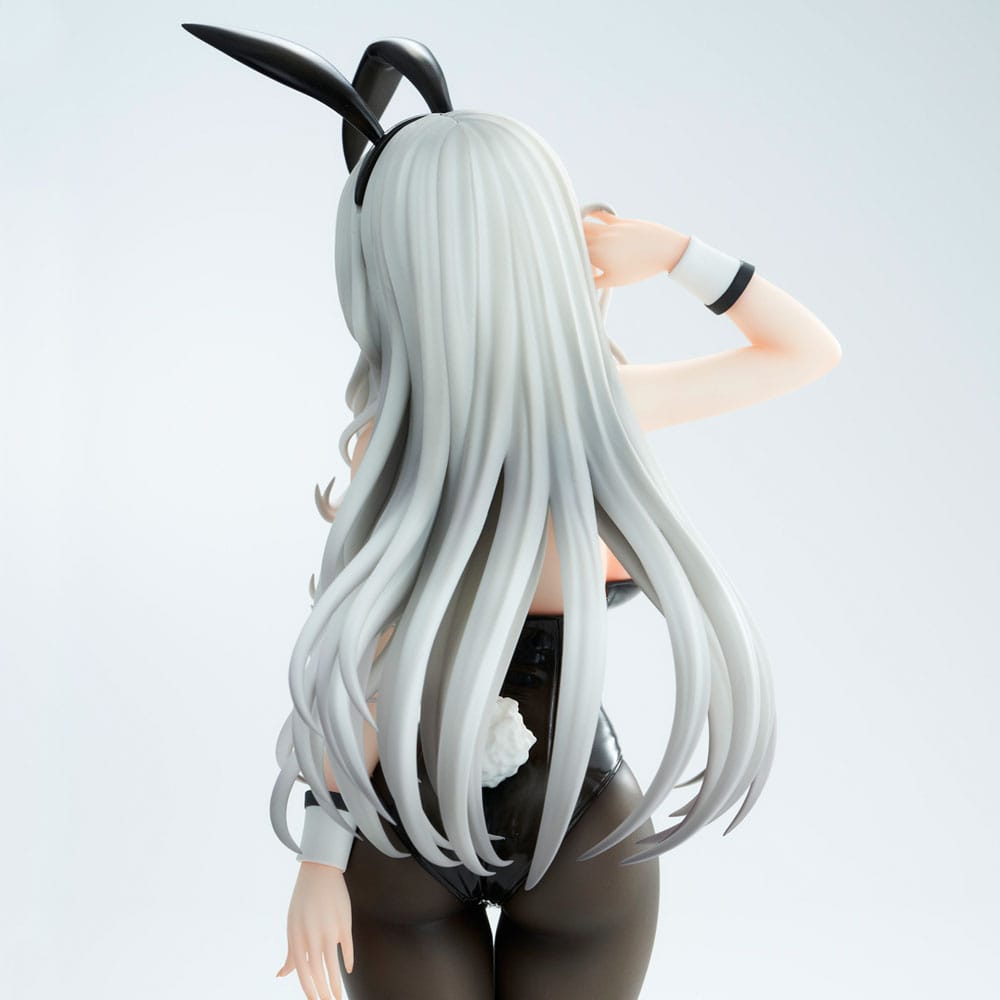 Haori Io Illustration PVC Statue White-haired Bunny 29 cm