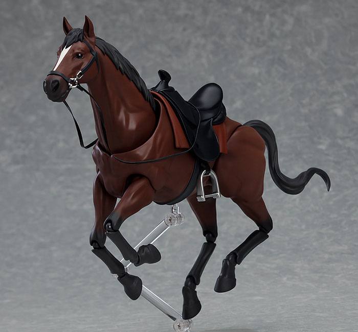 Original Character Figma Action Figure Horse ver. 2 (Chestnut) 19 cm