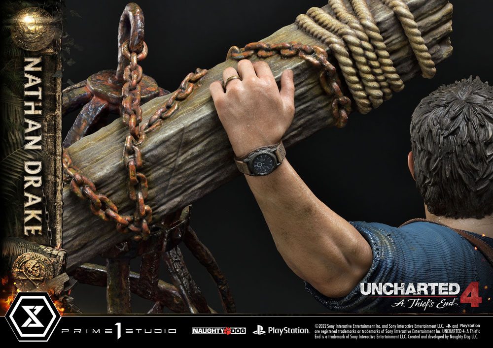 Uncharted 4: A Thief&#39;s End Ultimate Premium Masterline Statue 1/4 Nathan Drake 69 cm