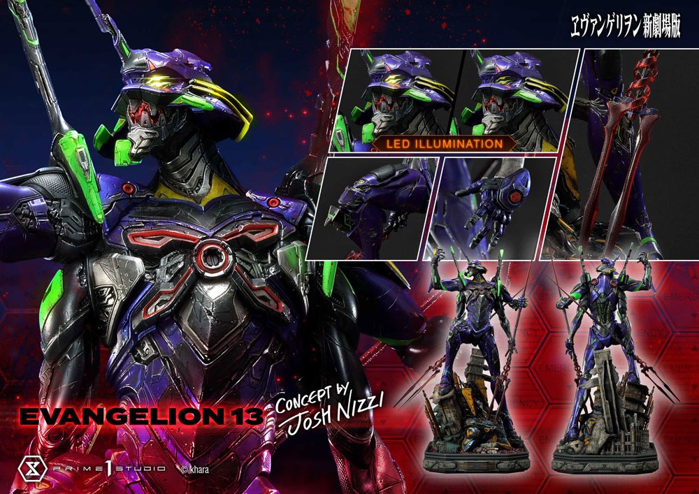 Evangelion: 3.0 You Can (Not) Redo Statue Evangelion 13 Concept by Josh Nizzi 79 cm