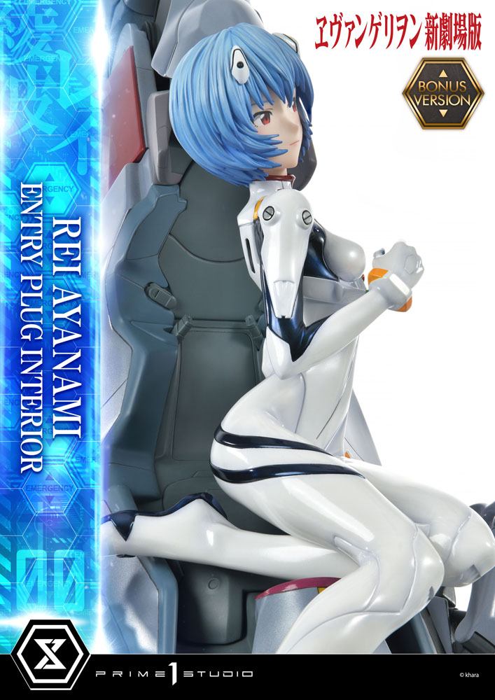 Rebuild of Evangelion Statue 1/4 Rei Ayanami Bonus Version 66 cm