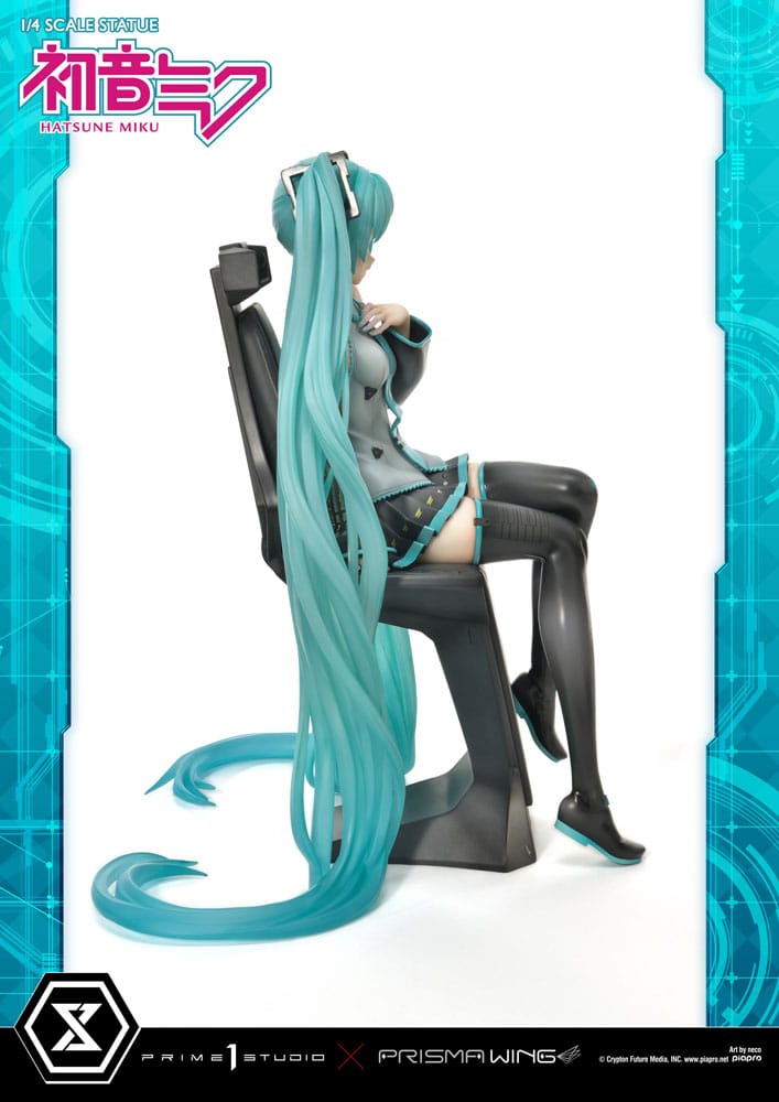 Hatsune Miku Prisma Wing PVC Statue 1/4 Hatsune Miku Art by neco 34 cm