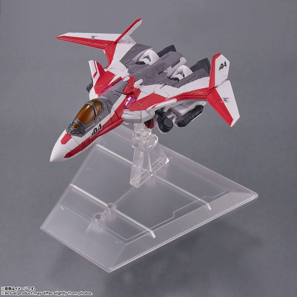 Macross Delta Tiny Session Vehicle mit Action Figure VF-31C Siegfried (Mirage Farina Jenius Use) with Makina Nakajima 10 cm