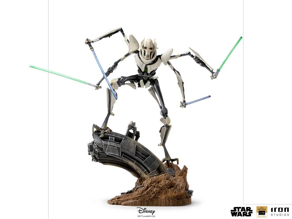 Star Wars Deluxe BDS Art Scale Statue 1/10 General Grievous 33 cm