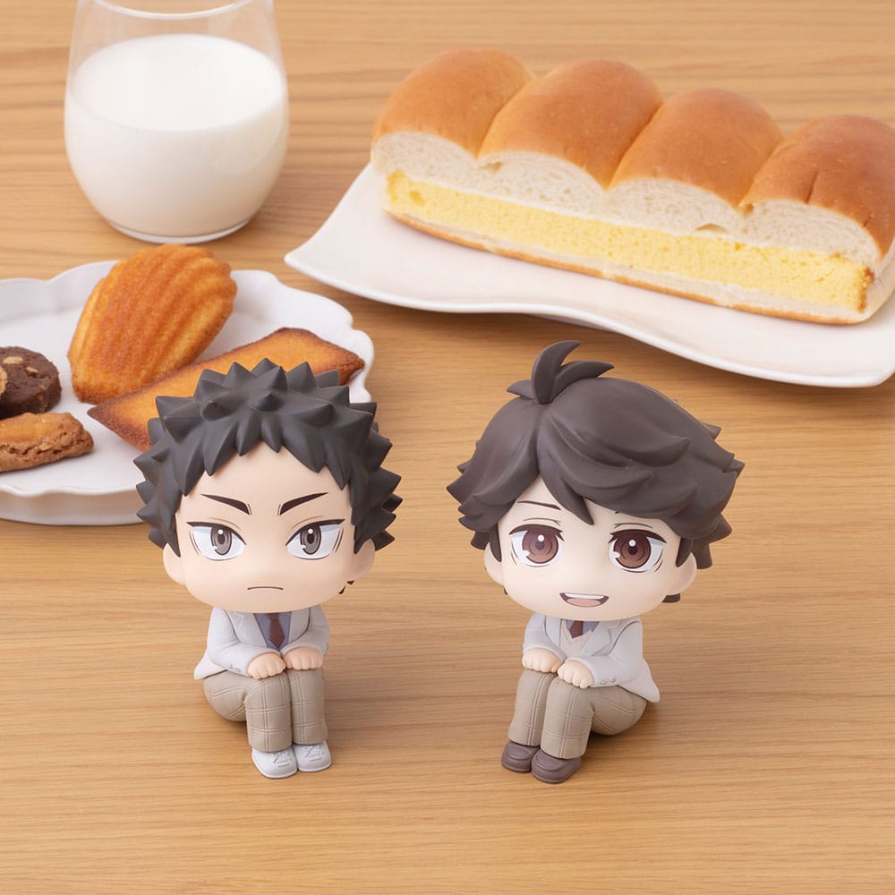 Haikyuu!! Look Up PVC Statues Toru Oikawa &amp; Hajime Iwaizumi Set 11 cm