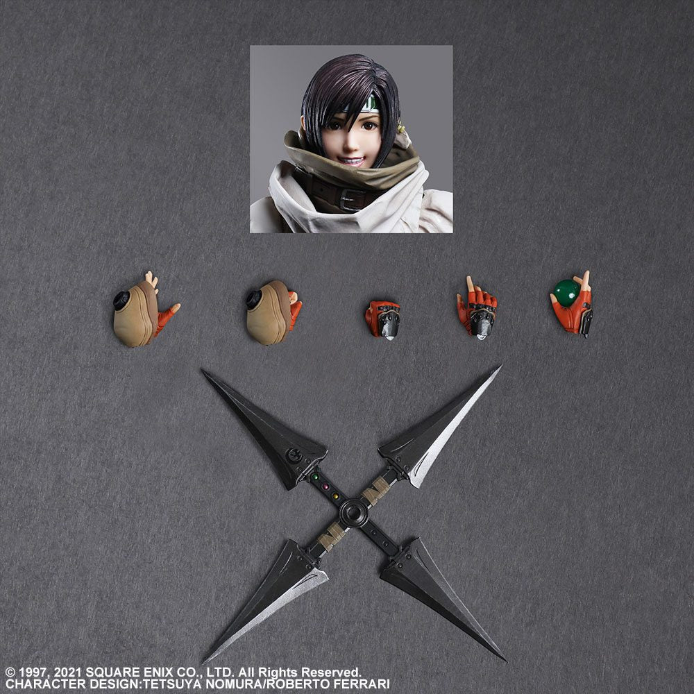 Final Fantasy VII Remake Play Arts Kai Action Figure Yuffie Kisaragi 26 cm