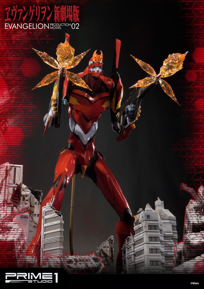 Neon Genesis Evangelion Statue EVA Production Model-02 74 cm