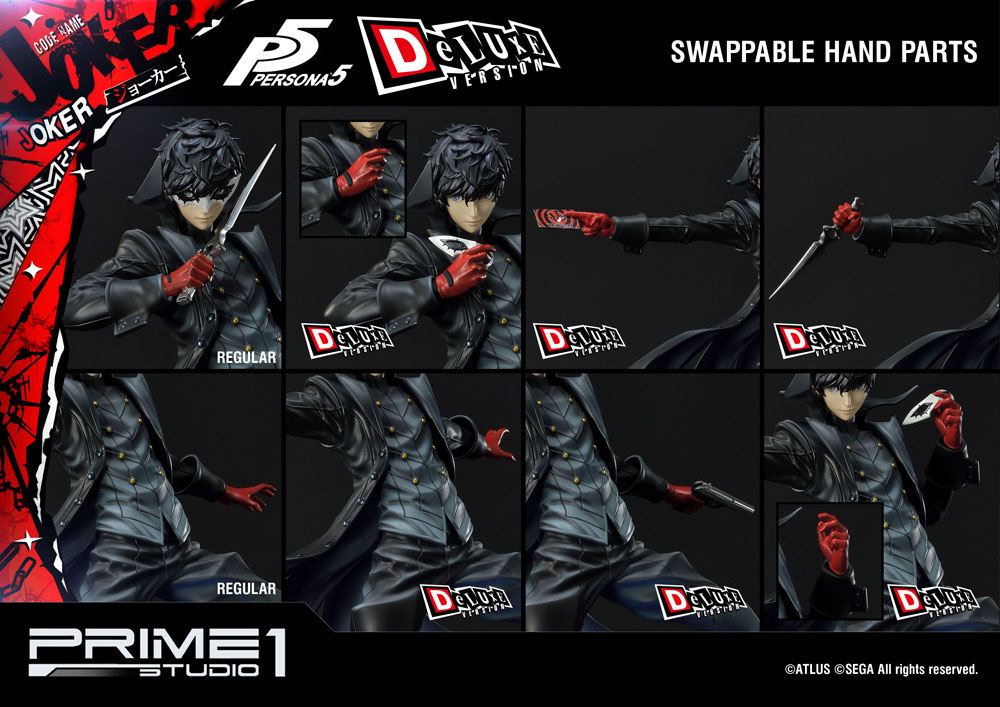 Persona 5 Statue Protagonist Joker Deluxe Version 52 cm