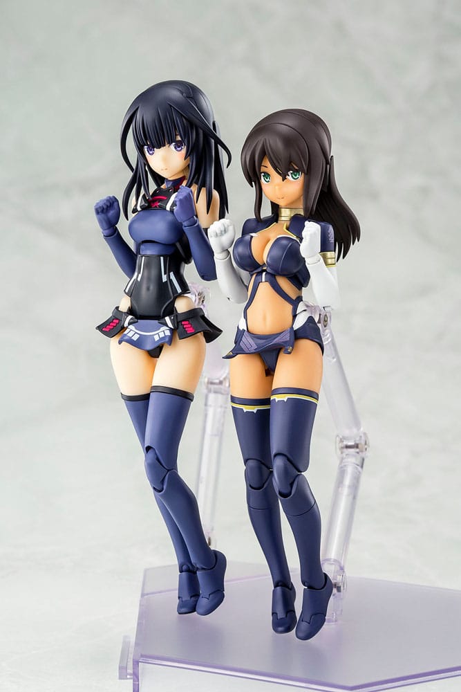 Megami Device x Alice Gear Aegis Plastic Model Kit Kaede Agatsuma &amp; Sitara Kaneshiya Special Limited Edition Plastic Model Set 14 cm