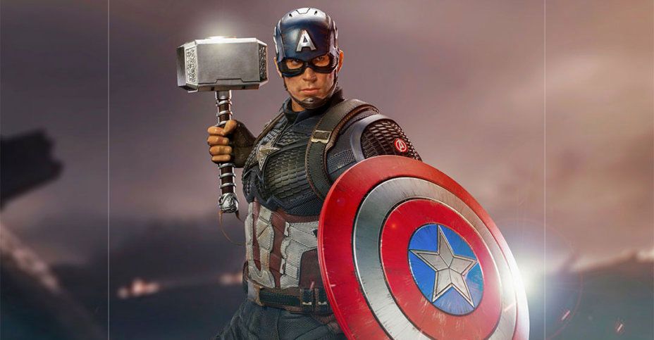 Avengers Infinity Saga Legacy Replica Statue 1/4 Captain America 56 cm