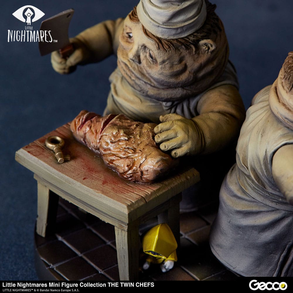 Little Nightmares Mini Figure Collection PVC Statue The Twin Chefs 7 cm