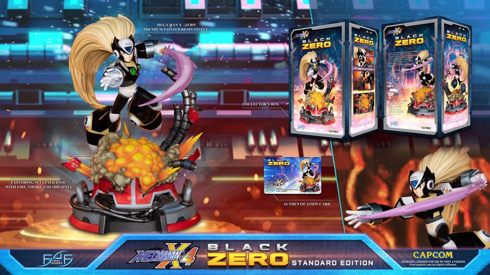 Mega Man X Statue Black Zero 43