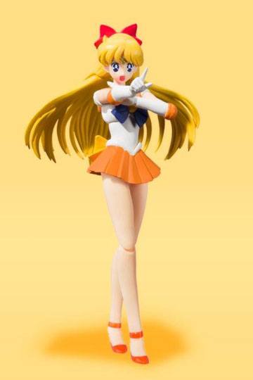 Sailor Moon S.H. Figuarts Action Figure Sailor Venus Animation Color Edition 14 cm