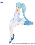 Hatsune Miku Noodle Stopper PVC Statue Miku Flower Fairy Nemophila 15 cm