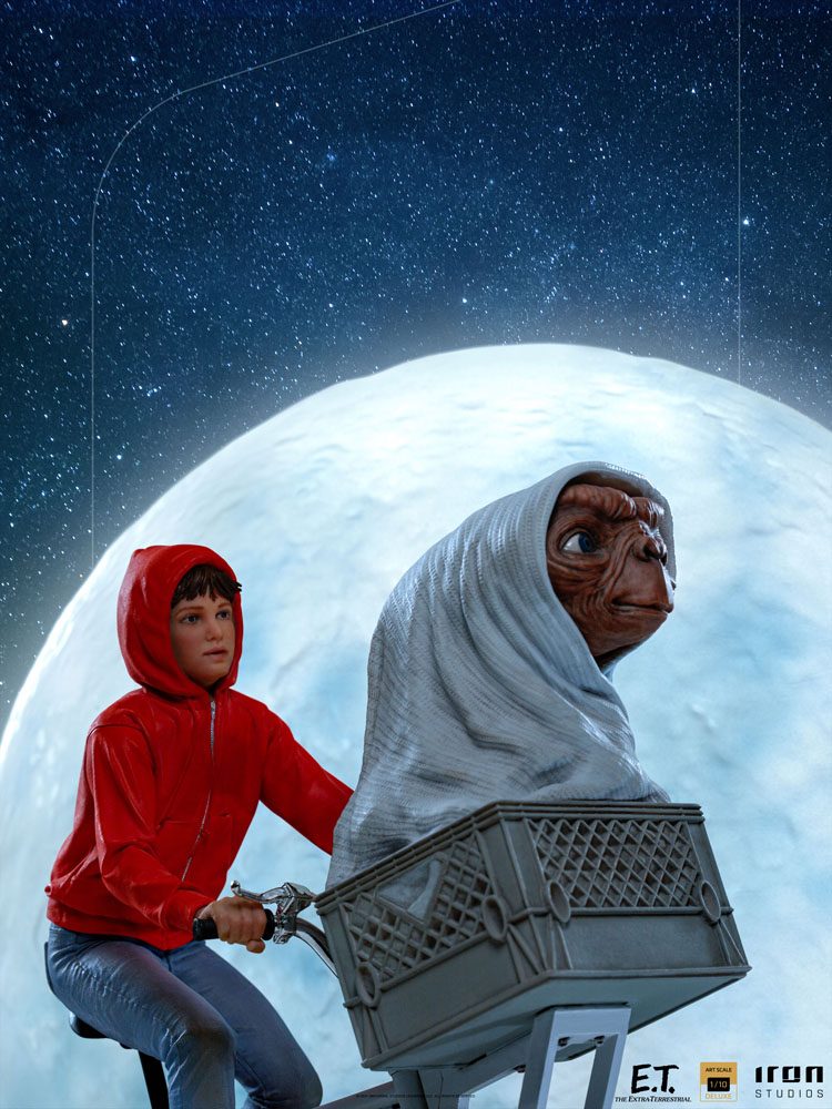 E.T. the Extra-Terrestrial Deluxe Art Scale Statue 1/10 E.T. &amp; Elliot 27 cm