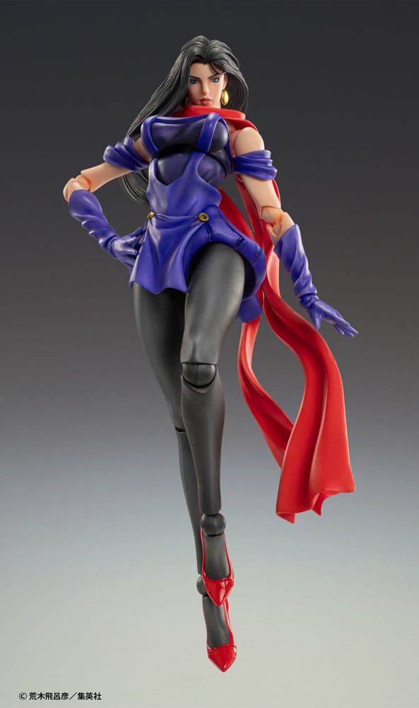 JoJo&#39;s Bizarre Adventure Part 2: Battle Tendency Action Figure Chozokado (Lisa Lisa) 15 cm