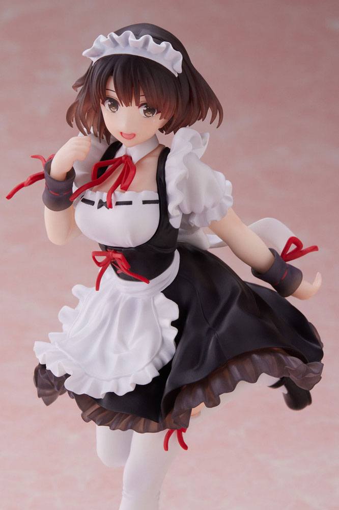 Saekano PVC Statue Megumi Kato Maid Dress Ver. 20 cm