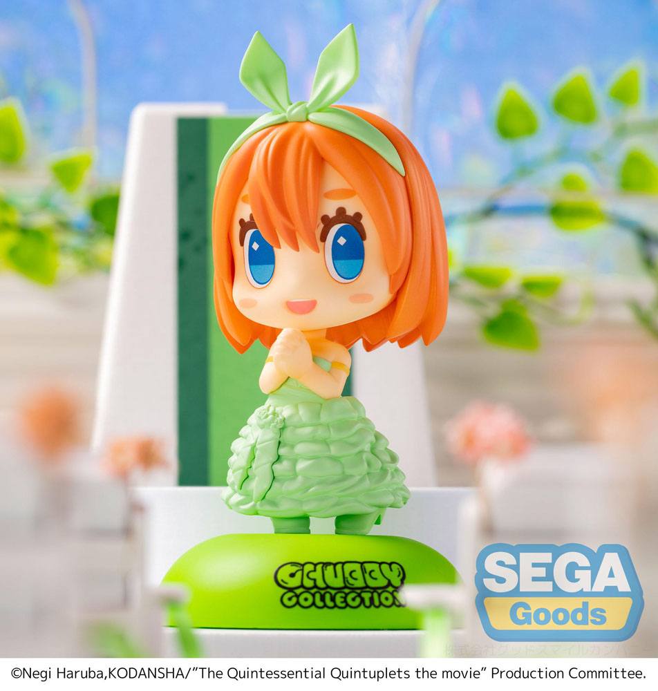 The Quintessential Quintuplets: The Movie Chubby Collection PVC Statue Yotsuba Nakano 11 cm