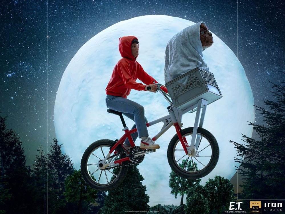 E.T. the Extra-Terrestrial Deluxe Art Scale Statue 1/10 E.T. &amp; Elliot 27 cm