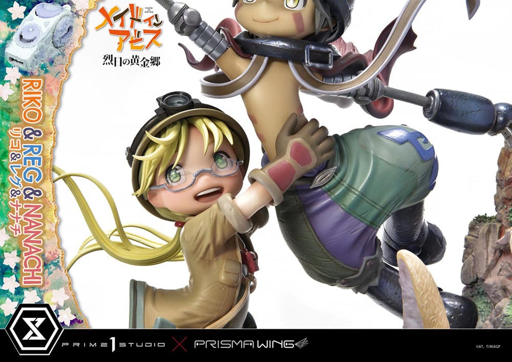 Made in Abyss Statue Riko, Reg &amp; Manachi 27 cm