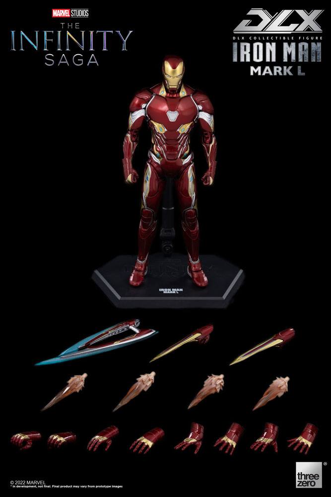 Infinity Saga DLX Action Figure 1/12 Iron Man Mark 50 17 cm