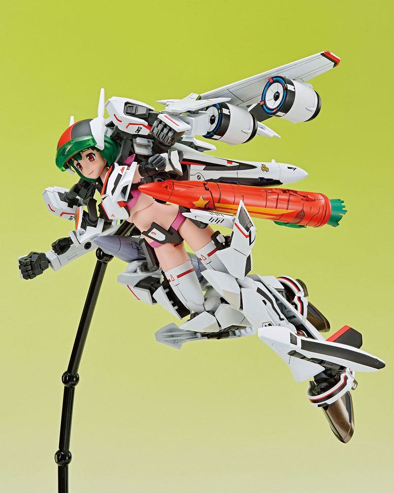 Macross F V.F.G. Action Figure VF-25F Messiah Ranka Lee 22 cm