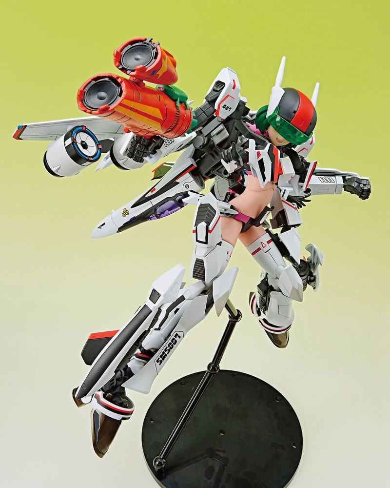 Macross F V.F.G. Action Figure VF-25F Messiah Ranka Lee 22 cm