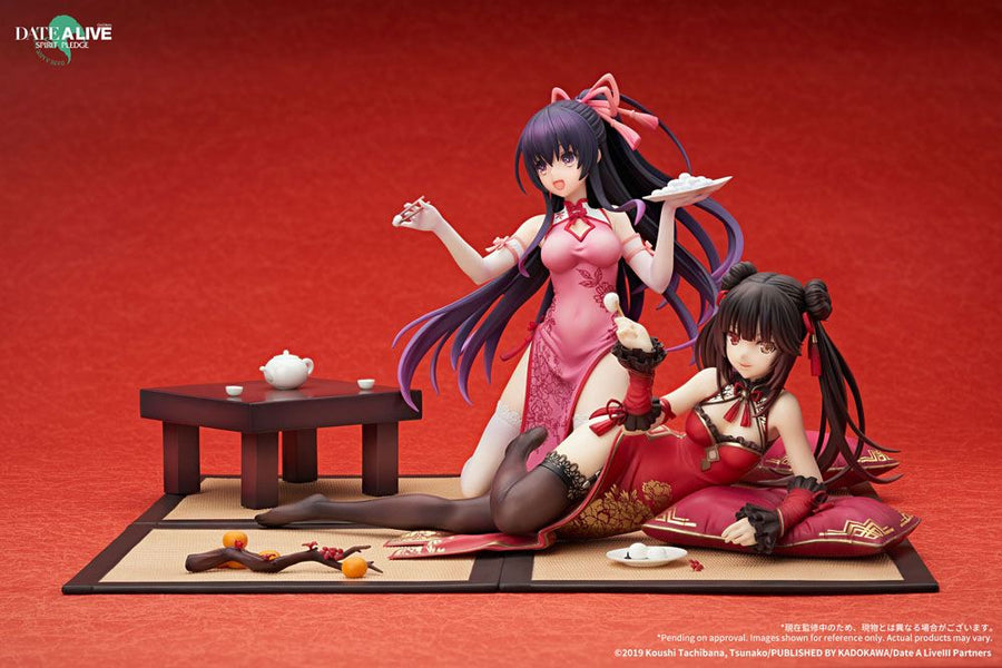 Date A Live: Spirit Pledge PVC Statue 1/7 Tohka Yatogami New Year Mandarin Gown Ver. 15 cm