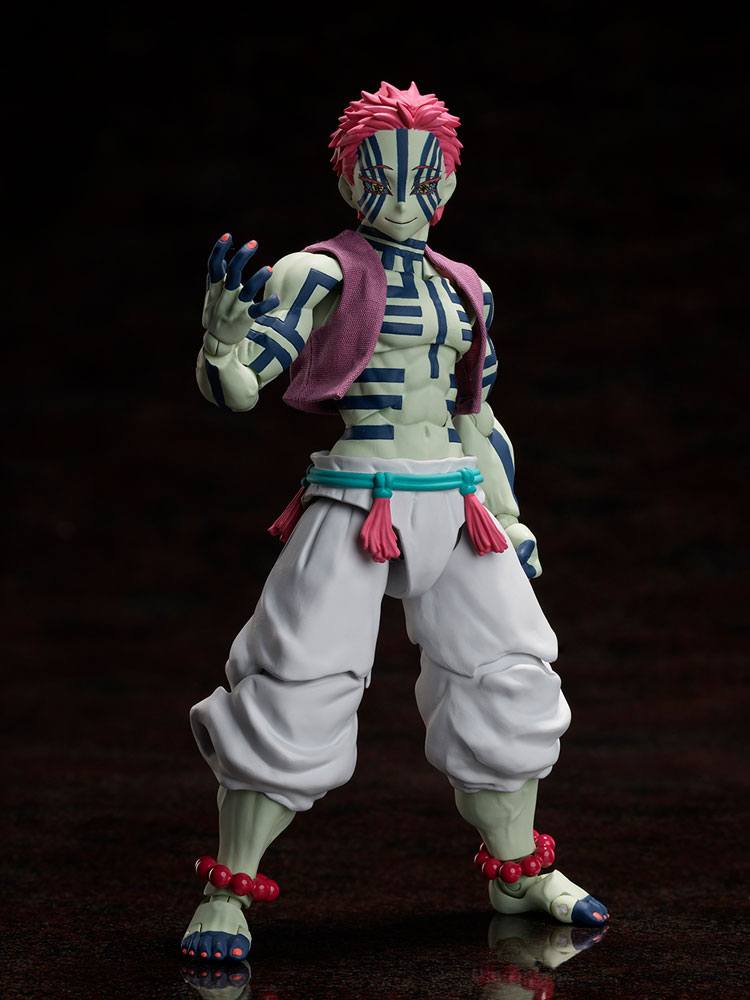 Demon Slayer: Kimetsu no Yaiba BUZZmod Action Figure 1/12 Akaza 15 cm