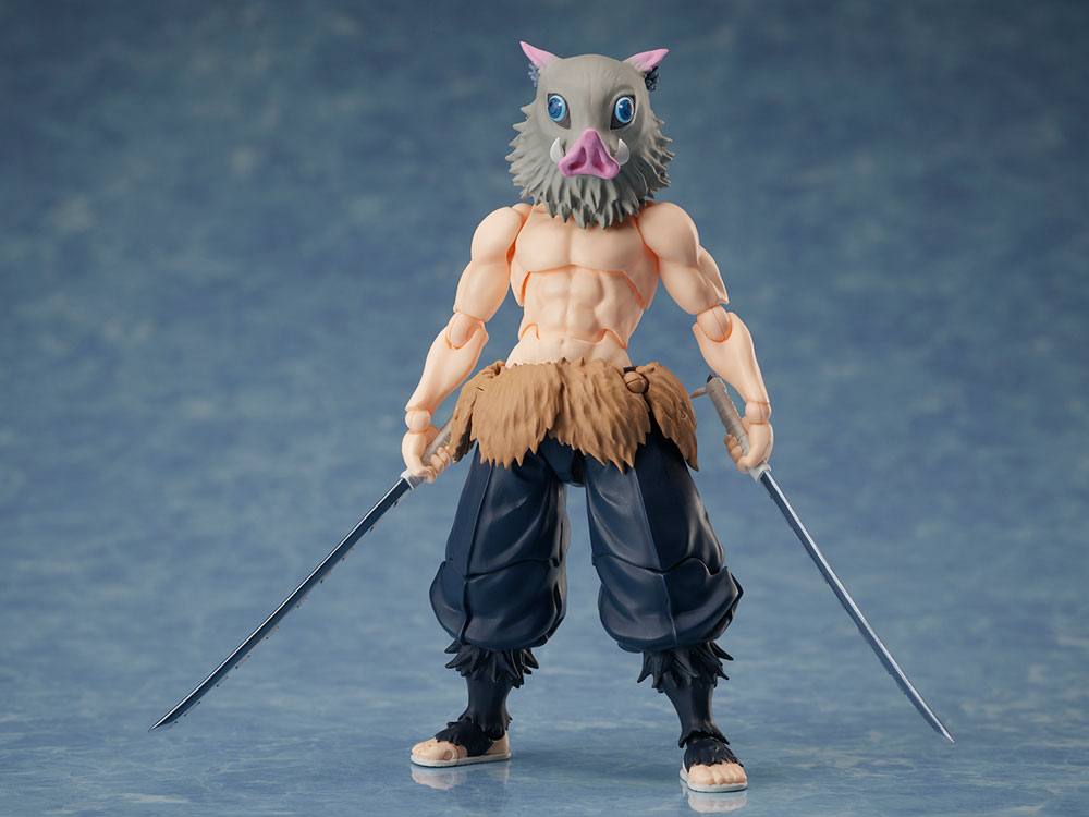 Demon Slayer: Kimetsu no Yaiba BUZZmod Action Figure 1/12 Inosuke Hashibira 15 cm