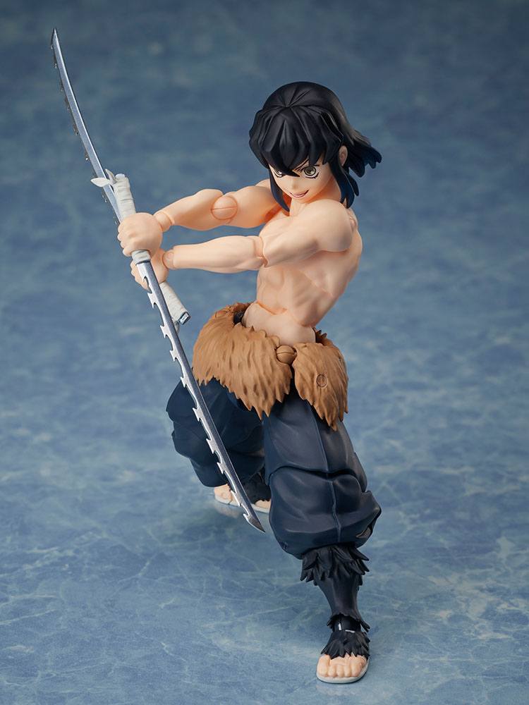 Demon Slayer: Kimetsu no Yaiba BUZZmod Action Figure 1/12 Inosuke Hashibira 15 cm