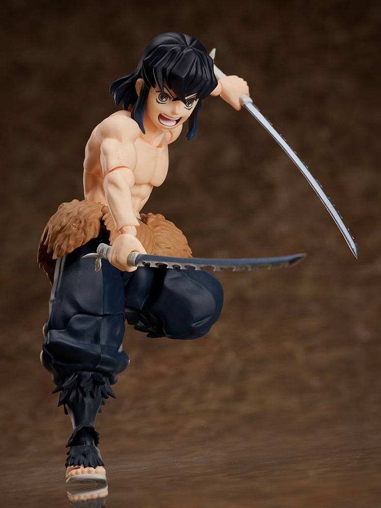 Demon Slayer: Kimetsu no Yaiba BUZZmod Action Figure 1/12 Inosuke Hashibira 15 cm