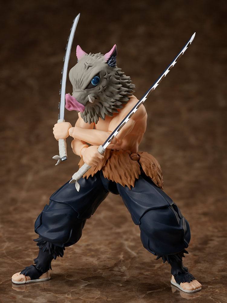 Demon Slayer: Kimetsu no Yaiba BUZZmod Action Figure 1/12 Inosuke Hashibira 15 cm