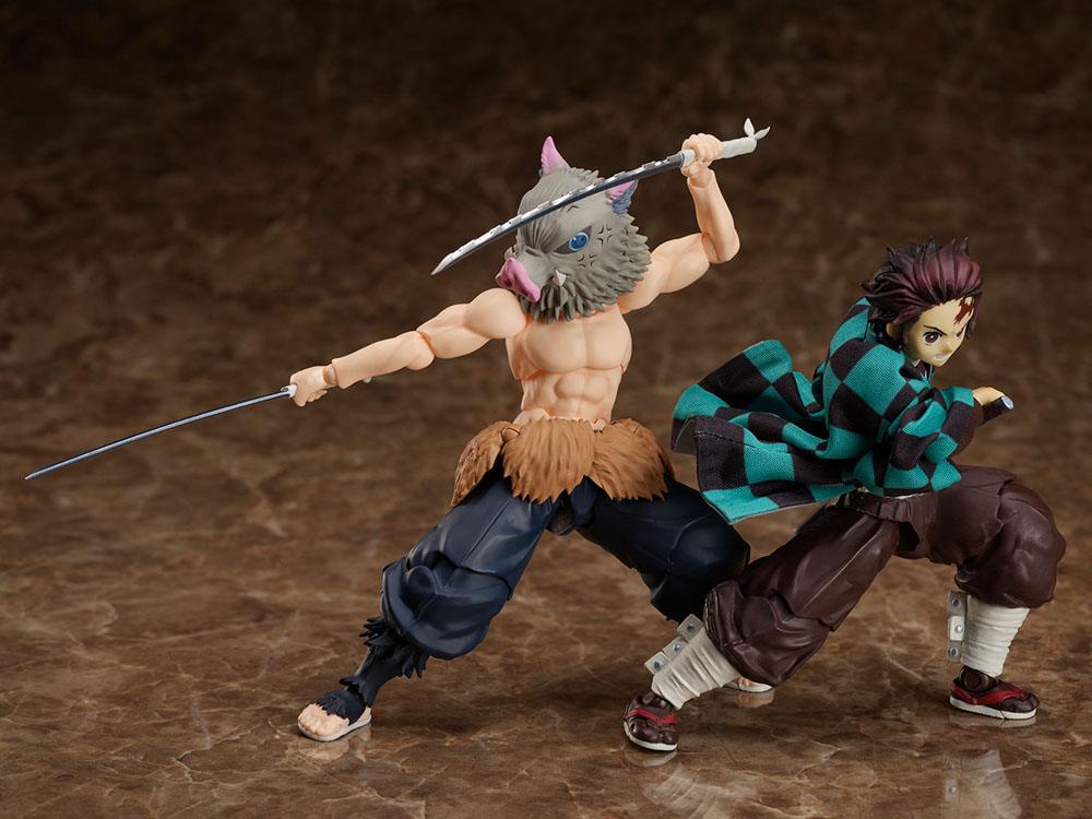 Demon Slayer: Kimetsu no Yaiba BUZZmod Action Figure 1/12 Inosuke Hashibira 15 cm