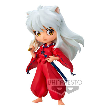 InuYasha Q Posket Mini Figure InuYasha 14 cm