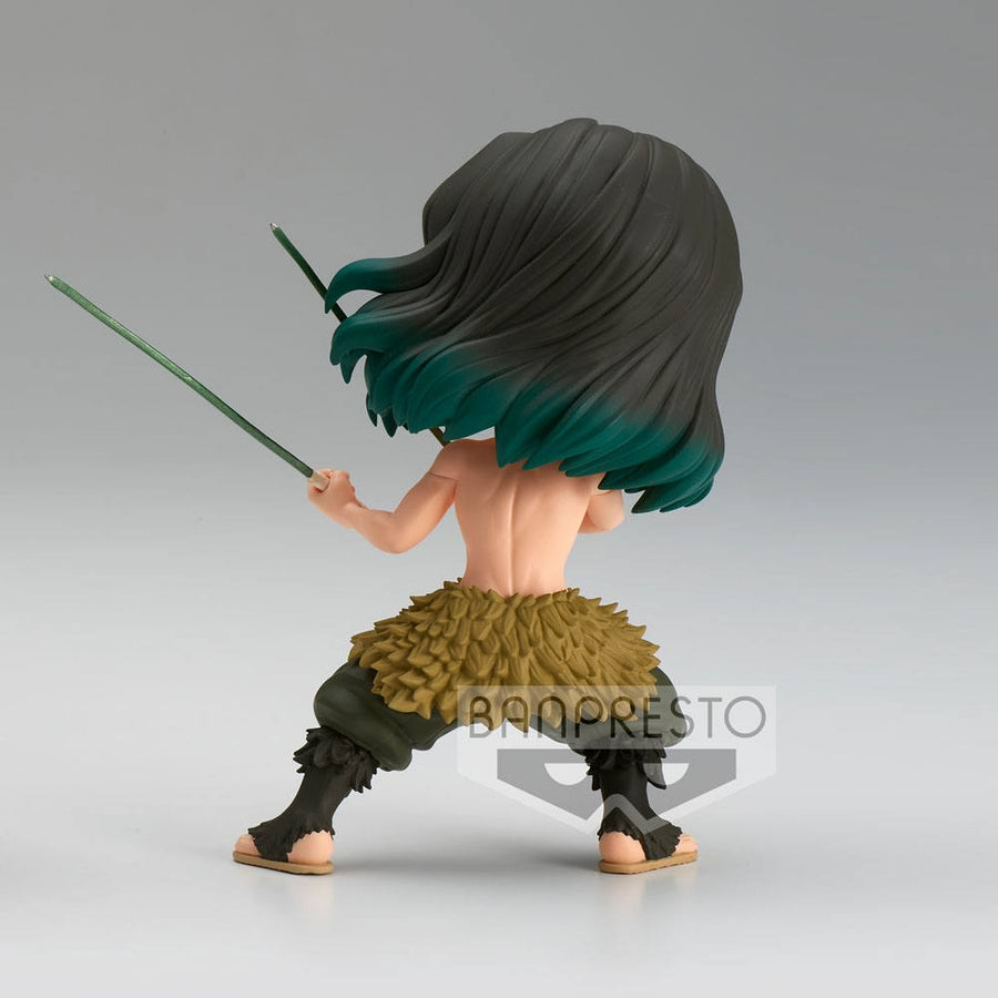 Demon Slayer Kimetsu no Yaiba Q Posket Mini Figure Inosuke Hashibira II Ver. B 13 cm