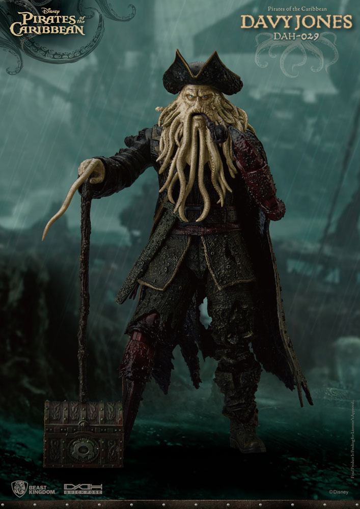 Pirates of the Caribbean - Davy Jones - Dynamic 8ction Heroes Action Figure 20 cm