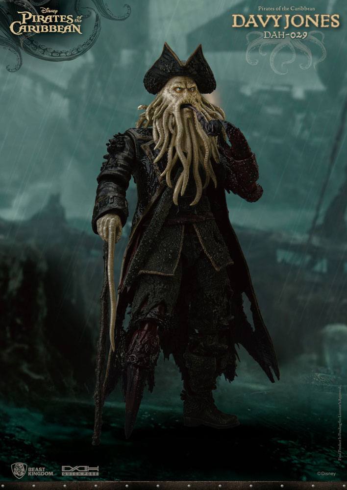 Pirates of the Caribbean - Davy Jones - Dynamic 8ction Heroes Action Figure 20 cm