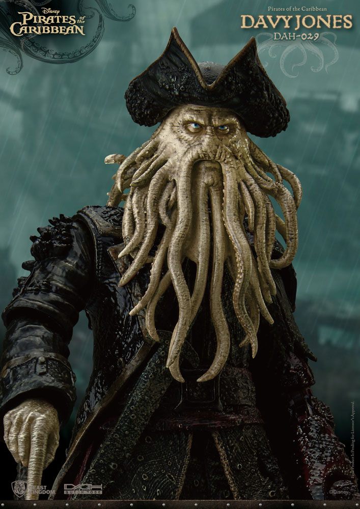 Pirates of the Caribbean - Davy Jones - Dynamic 8ction Heroes Action Figure 20 cm