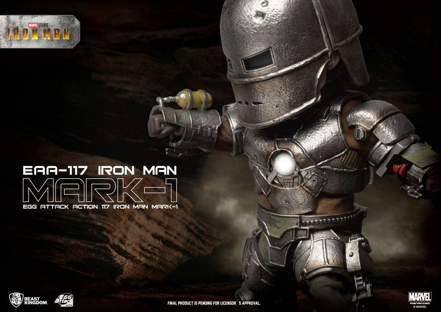 Marvel Egg Attack Action Figure Iron Man Mark I 16 cm