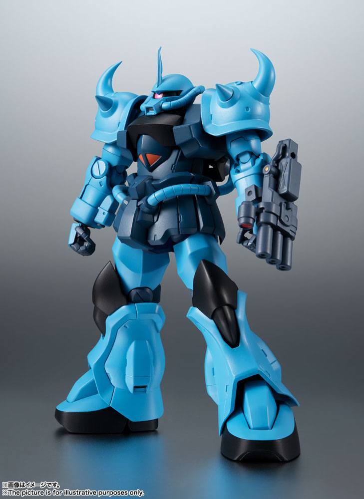 Moblie Suit Gundam Robot Spirits Action Figure (Side MS) MS-07B-3 Gouf Custom ver. ANIME 12 cm