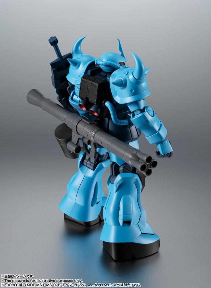 Moblie Suit Gundam Robot Spirits Action Figure (Side MS) MS-07B-3 Gouf Custom ver. ANIME 12 cm