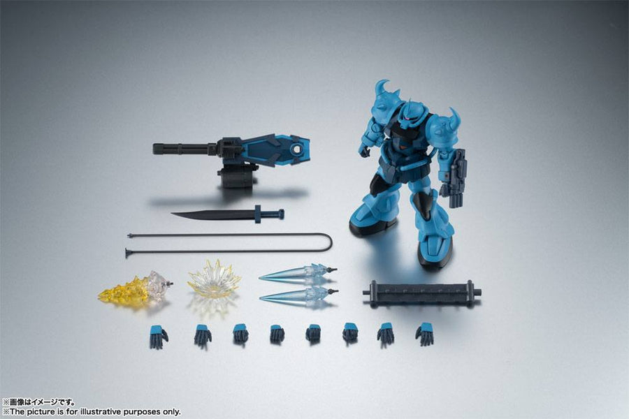 Moblie Suit Gundam Robot Spirits Action Figure (Side MS) MS-07B-3 Gouf Custom ver. ANIME 12 cm
