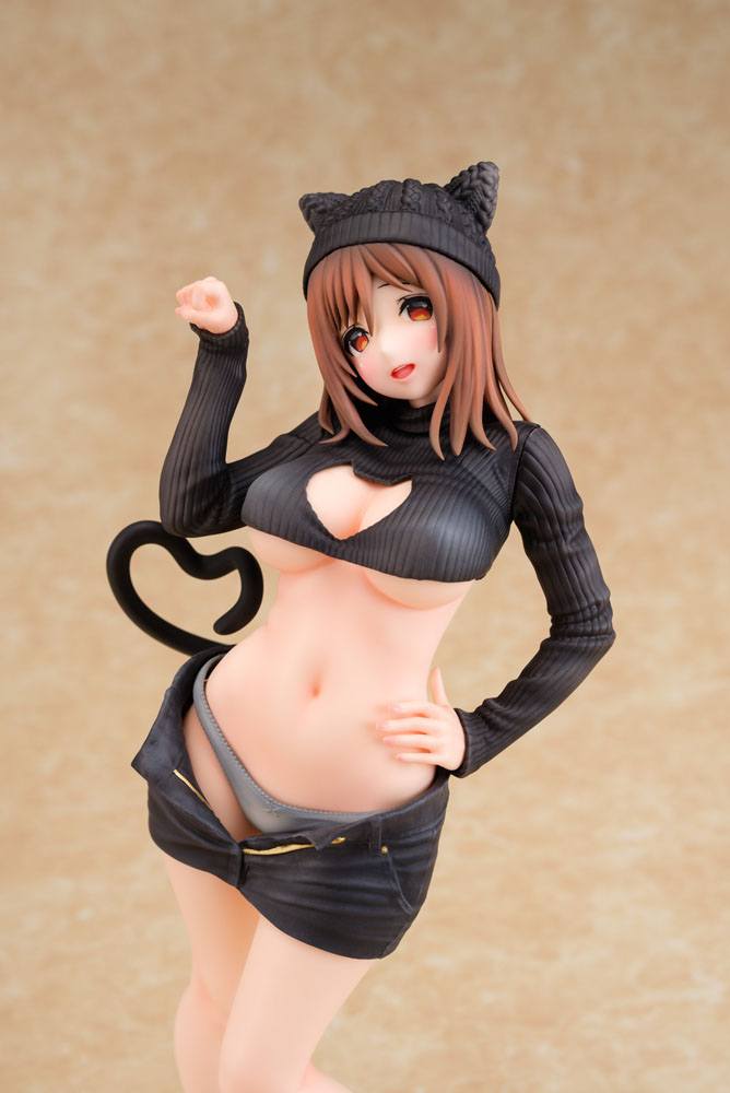Original Character PVC 1/6 Cat-ish Girl Kuroneko-chan Illustration by Matarou 27 cm