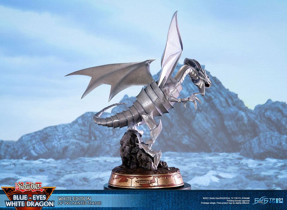Yu-Gi-Oh! - Blue-Eyes White Dragon White Edition 35 cm