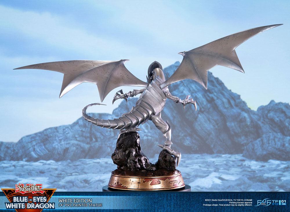 Yu-Gi-Oh! - Blue-Eyes White Dragon White Edition 35 cm