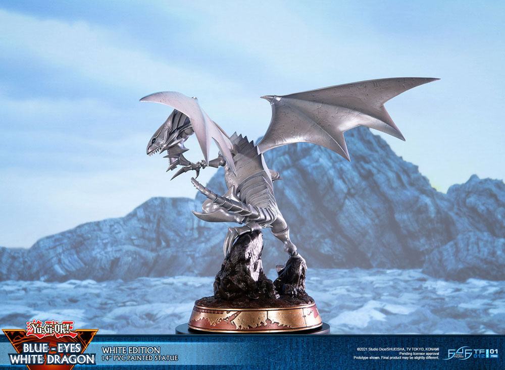 Yu-Gi-Oh! - Blue-Eyes White Dragon White Edition 35 cm