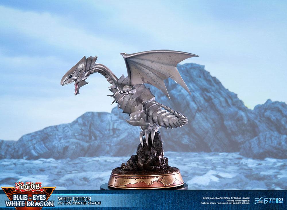 Yu-Gi-Oh! - Blue-Eyes White Dragon White Edition 35 cm